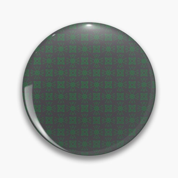 Item preview, Geometric Pattern Doodly Grey Green designed and sold by Antava.