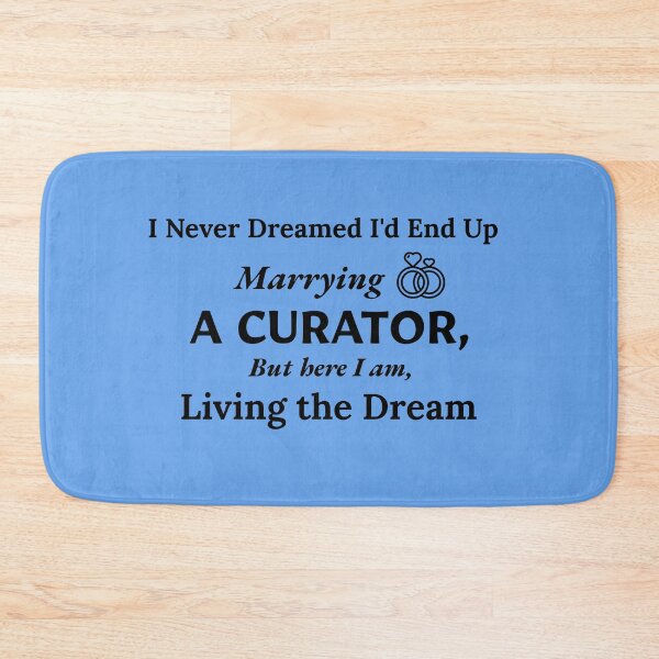 Item preview, Married to a Curator designed and sold by Specialized Job Merchandise.