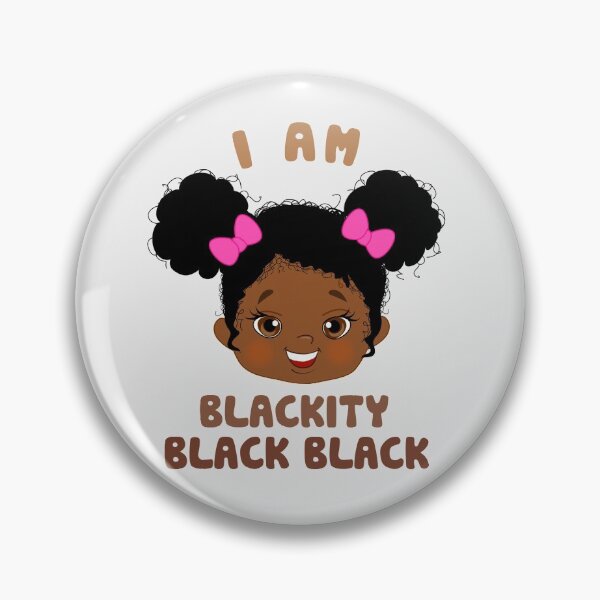 Item preview, I am Blackity Black Black Afro Kids designed and sold by MagicBoutique.