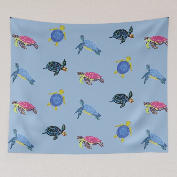 Item preview, Cute Colorful Ocean Turtle Pack designed and sold by lodarohit.