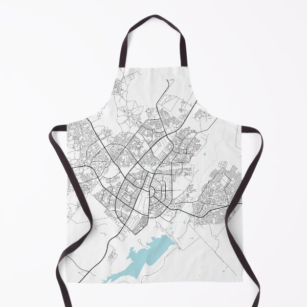 Item preview, Gaborone City Map of Botswana - Circle designed and sold by deMAP.