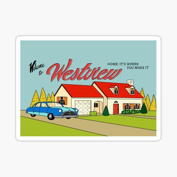 Item preview, Welcome to Westview designed and sold by thebcarts.