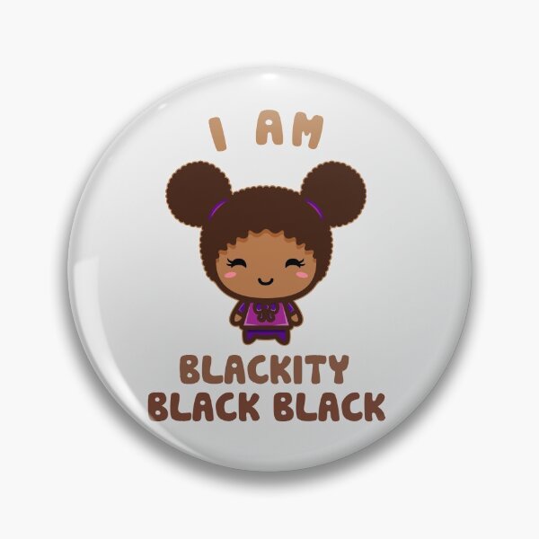 Item preview, I am Blackity Black Black Afro Kids designed and sold by MagicBoutique.