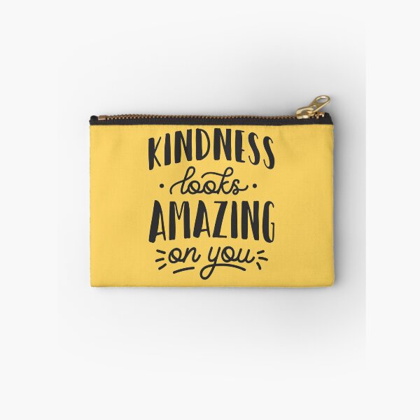 Item preview, Kindness Looks Amazing On You Self Motivating Quotes TypographyDesign designed and sold by micreations.