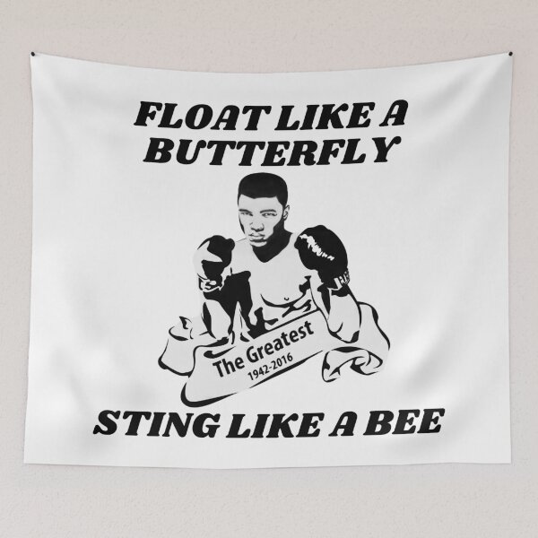 Item preview, Float Like A Butterfly Sting Like A Bee designed and sold by KingsManKind.