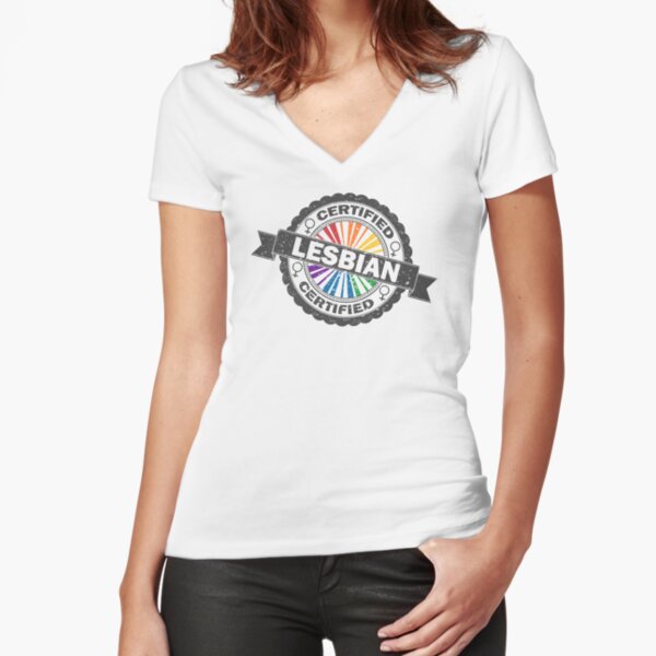 Fitted V-Neck T-Shirt