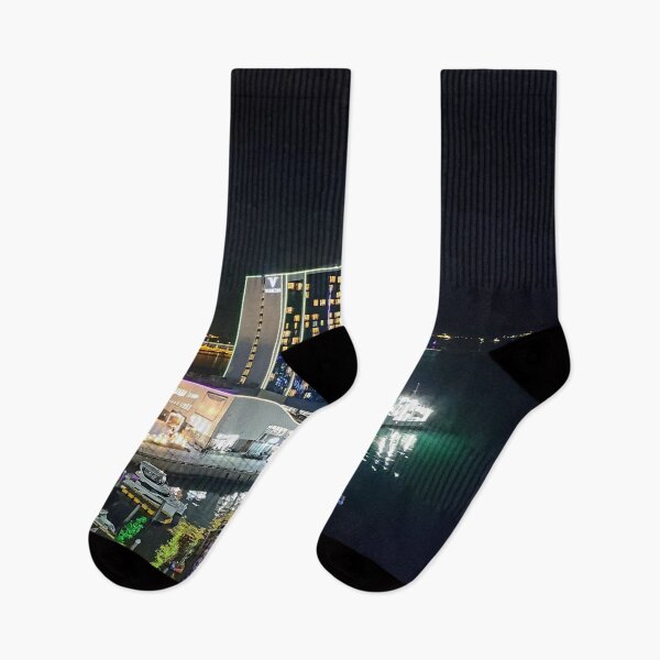 Item preview, Night view of Yeosu night sea designed and sold by RedFlamenco.