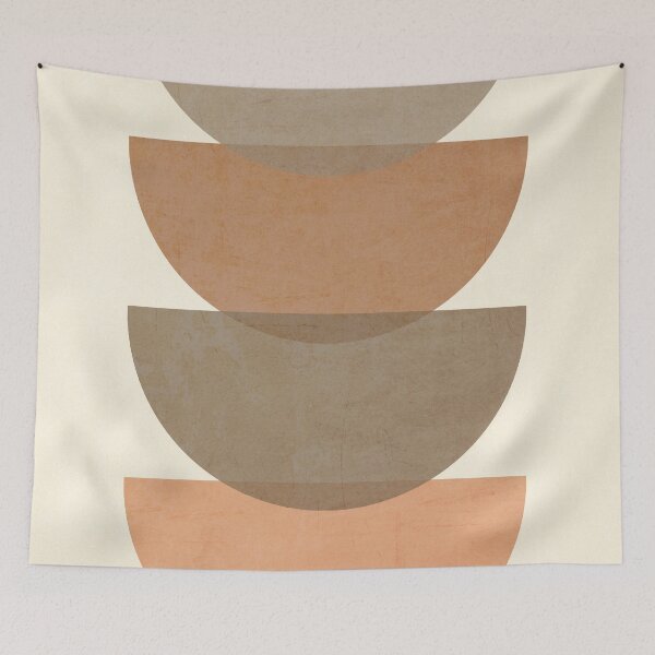 Item preview, Warm abstract shapes designed and sold by MarsPrints.