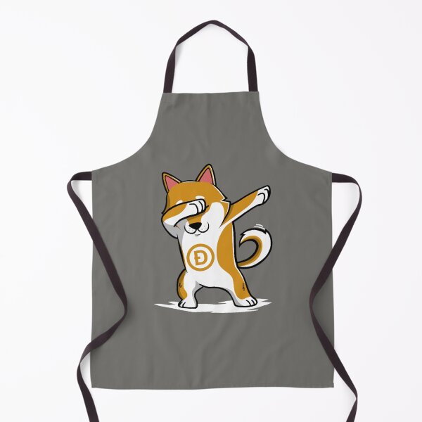 Item preview, Crypto Dogecoin shiba inu dog dabbing cartoon designed and sold by portrait4you.