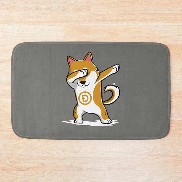 Item preview, Crypto Dogecoin shiba inu dog dabbing cartoon designed and sold by portrait4you.