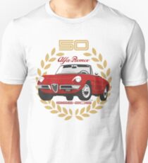 Alfa Romeo Spider 50 years Unisex T-Shirt