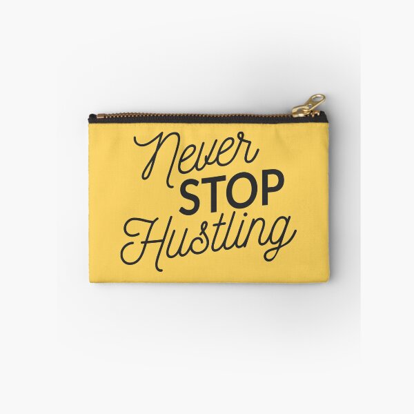 Item preview, Never Stop Hustling inspiration motivational never give up quotes design designed and sold by micreations.