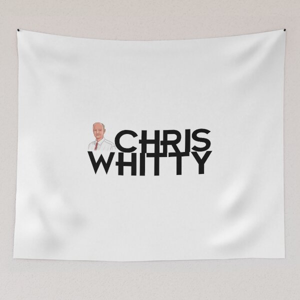 Item preview, next slide please chris whitty black text designed and sold by wiggy38.