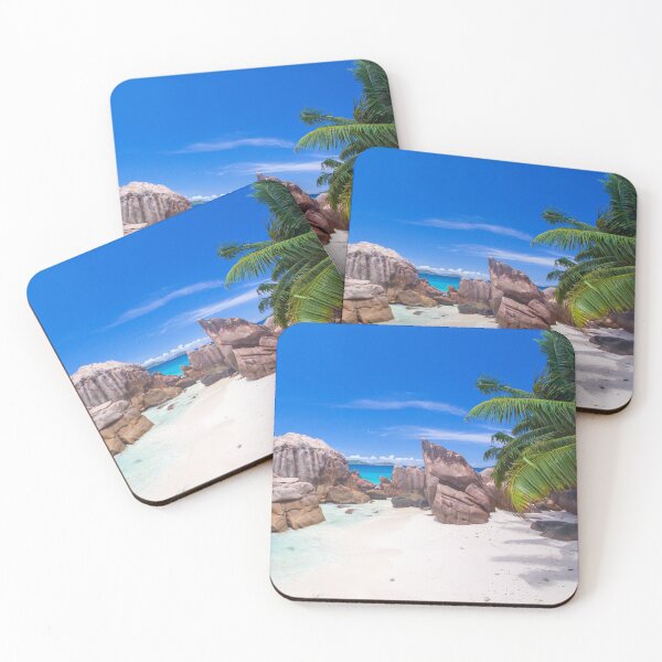 Item preview, Seychelles Beach Islands Paradise Ocean  Nature Tropical Sea Photography  designed and sold by kawrdesigns.
