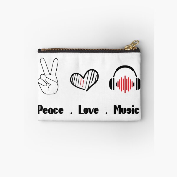 Item preview, peace love music designed and sold by WinLion.