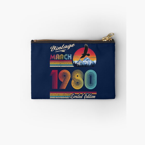 Item preview, March 1980 Birthday designed and sold by GreenSplash.