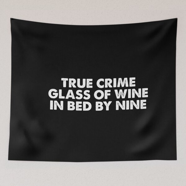Item preview, true crime glass of wine in bed by nine designed and sold by ambaart.
