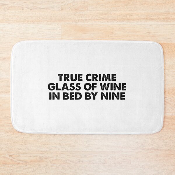 Item preview, true crime glass of wine in bed by nine designed and sold by ambaart.