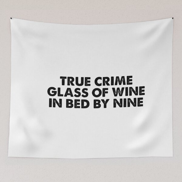 Item preview, true crime glass of wine in bed by nine designed and sold by ambaart.