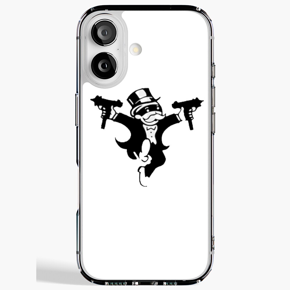 Monopoly Man avec UZI Sticker