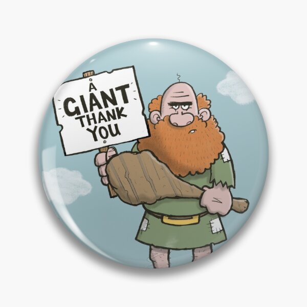 Item preview, A Giant Thank You Card designed and sold by carlbatterbee.