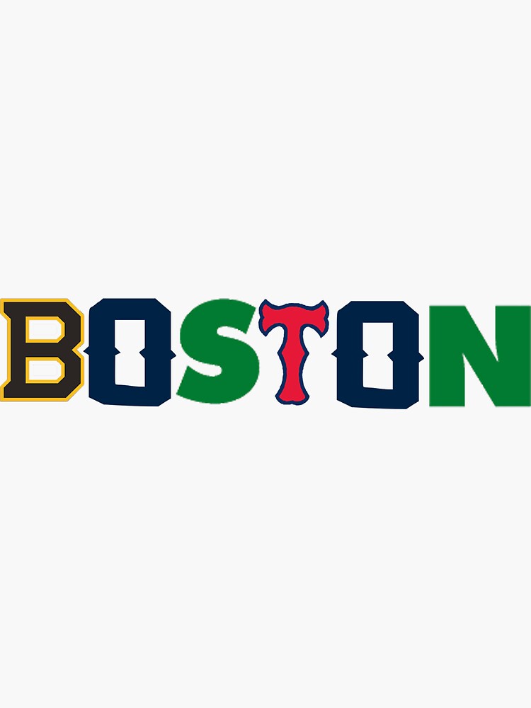 Boston Sports Sticker