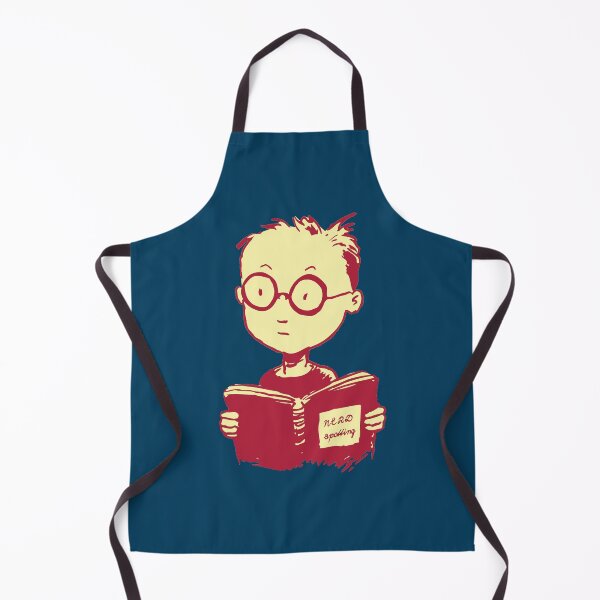 Item preview, NERD SPOTTING book reading bookworm glasses introvert funny designed and sold by SolidEarthArt.