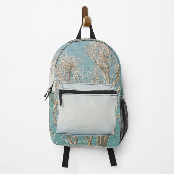 Item preview, Gray trees on blue ocean designed and sold by Photopat.