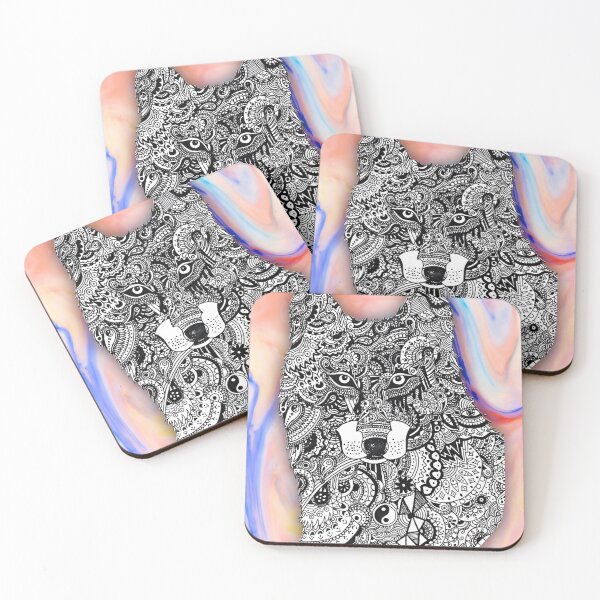 Item preview, Abstract Wolf designed and sold by jordstaa3.