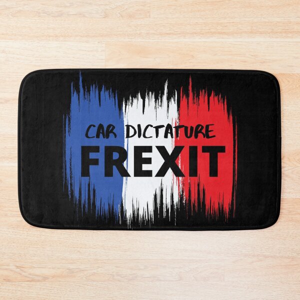 Item preview, Frexit France Exit Flag Car Dictature designed and sold by Designs24U.
