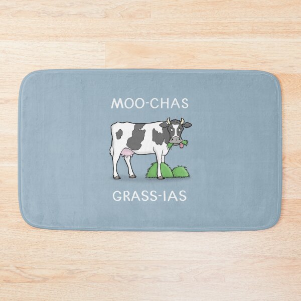 Item preview, Moo-chas Grass-ias Thank You Card designed and sold by carlbatterbee.
