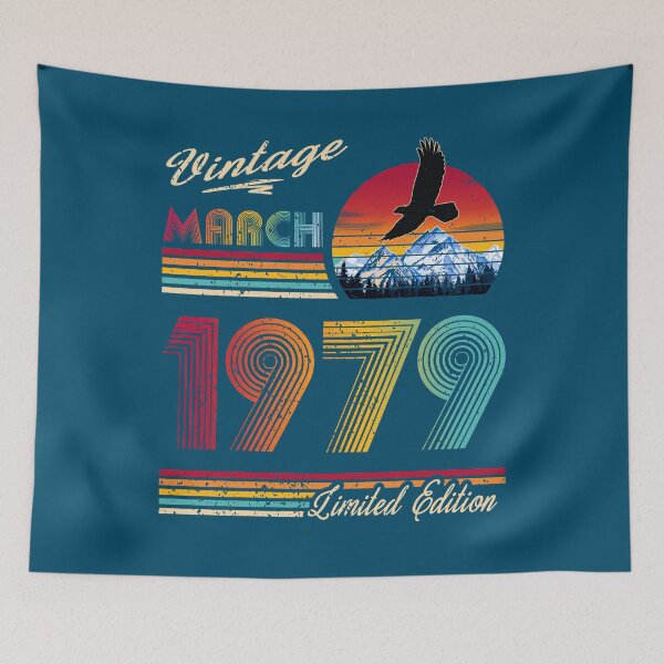 Item preview, Vintage March 1979 Birthday designed and sold by GreenSplash.