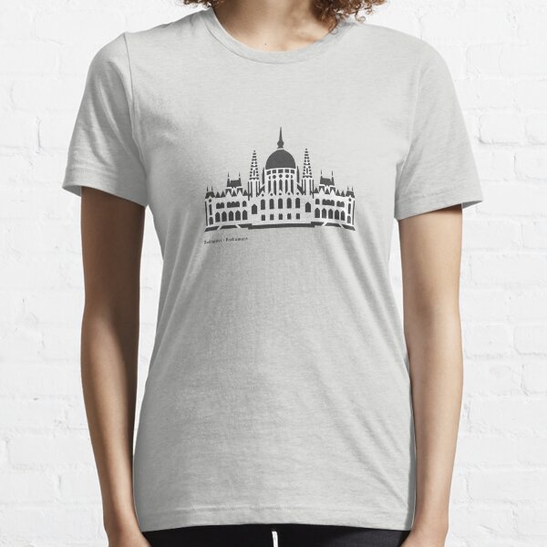 Budapest Parliament Landmark Icon Essential T-Shirt