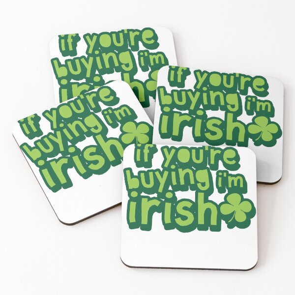 Aperçu de l'œuvre Jour de la Saint Patrick si vous achetez je suis irlandais créée et vendue par TheFlipRepublic.