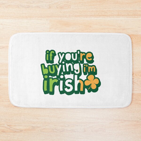 Aperçu de l'œuvre Jour de la Saint Patrick si vous achetez je suis irlandais créée et vendue par TheFlipRepublic.