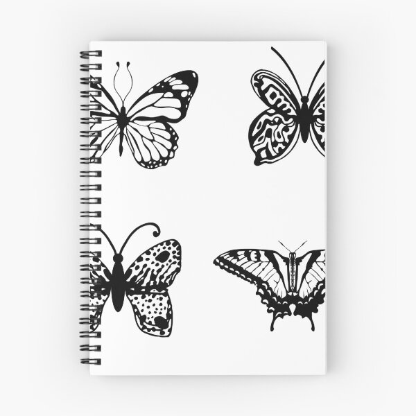 Item preview, Cute beautiful Black Butterflies sticker pack. designed and sold by Theleochick.