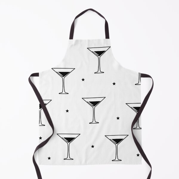 Item preview, Martini Cocktail Glass with Stars Print designed and sold by jellywobble.