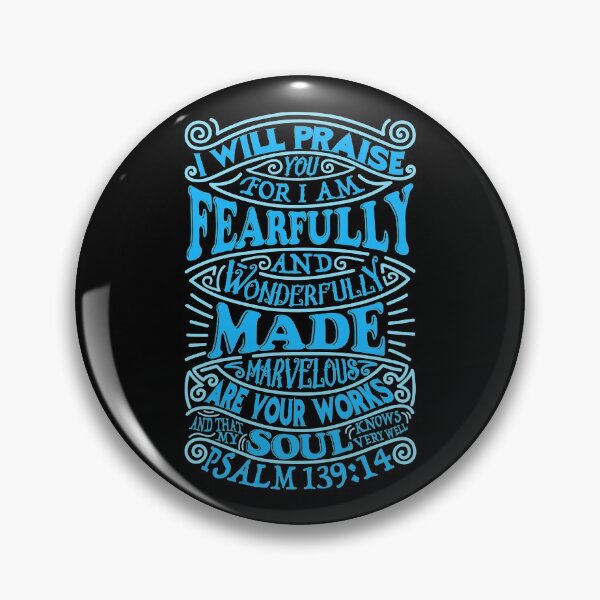 Item preview, Psalm 139:14 designed and sold by plushism.