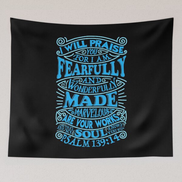 Item preview, Psalm 139:14 designed and sold by plushism.