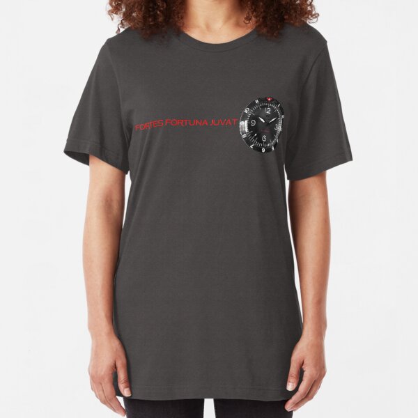 Phantom - Fortes Fortuna Juvat Slim Fit T-Shirt