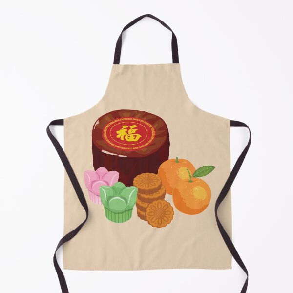Item preview, Chinese New Year Food - Sweet Rice Cake, Mandarin Oranges, Mung Bean Cake and Steamed Cupcakes designed and sold by Alicia Chee.