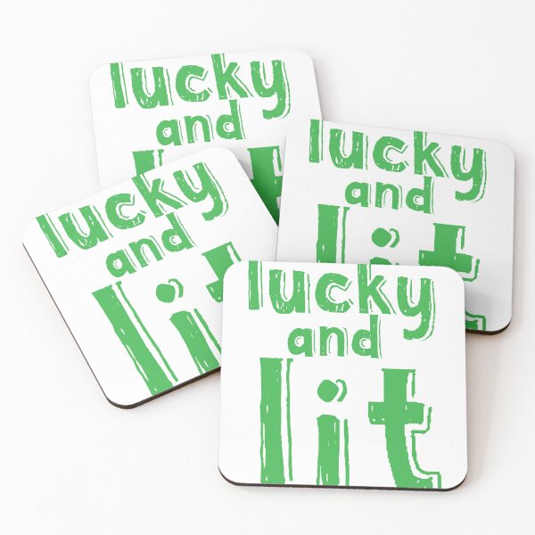 Item preview, St Patrick day Lucky and lit designed and sold by TheFlipRepublic.