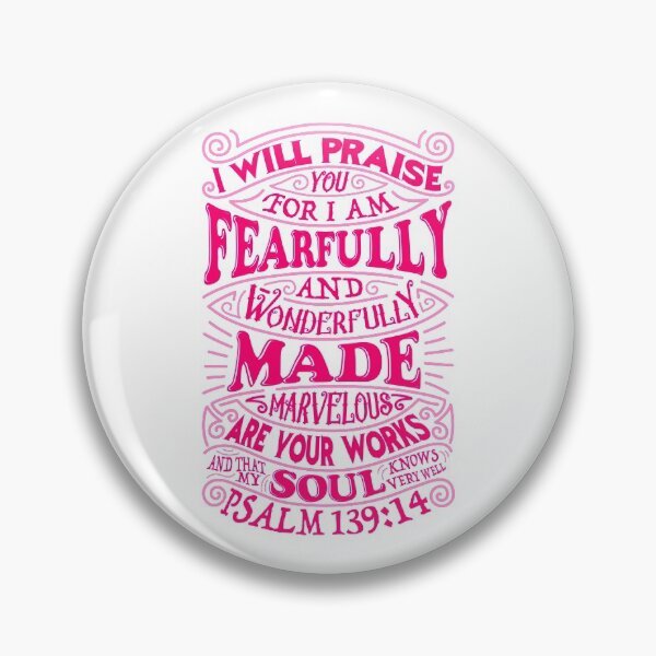 Item preview, Psalm 139:14 designed and sold by plushism.