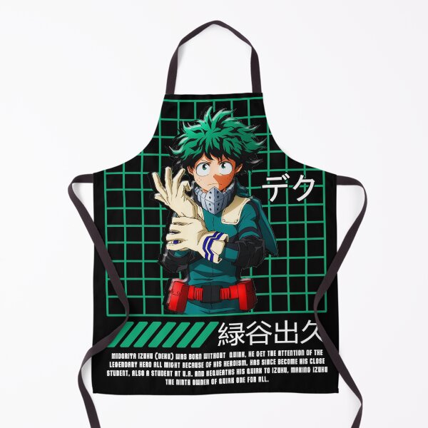 Deku I In Rectangle Hero Academia Apron