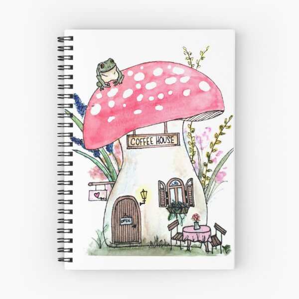 Item preview, Toadstool Coffee Shop designed and sold by gabycole.