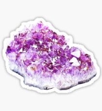 Pegatina Cristal de amatista
