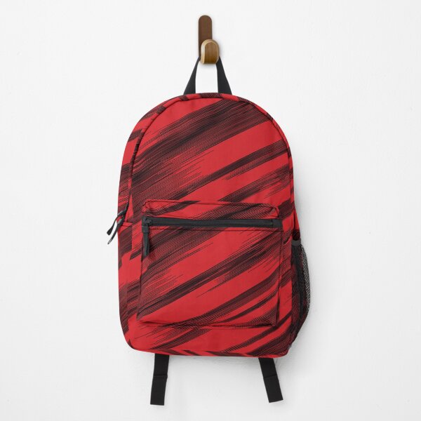Item preview, Red and Black Slashes of color with diagonal movement designed and sold by Kevin Michael McCall.