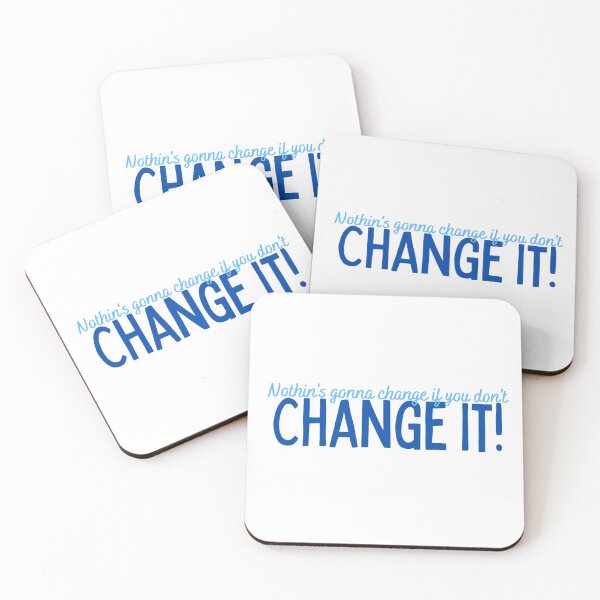 Item preview, Nothin's Gonna Change If You Don't Change It! - 9 To 5 Lyrics designed and sold by Tate Zeleznik.