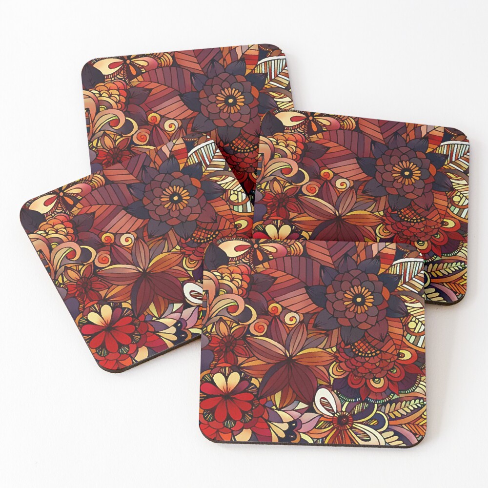 Item preview, Coasters (Set of 4) designed and sold by ClassicalAnime.