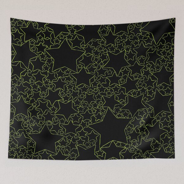 Item preview, Stars, Stars, Stars - Lime Green designed and sold by LAEC-Shop.